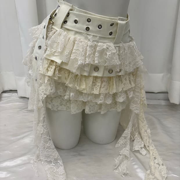 페어리 레이스 캉캉 스커트