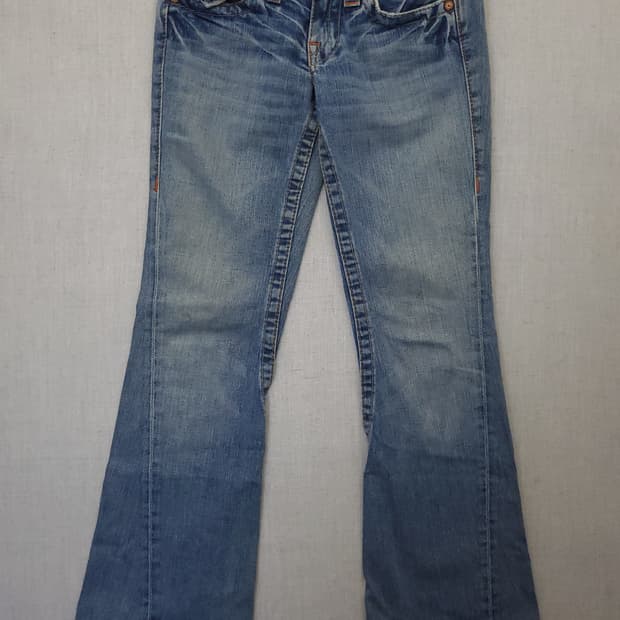 트루릴리젼 부츠컷 데님 청바지 26