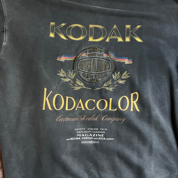 코닥 카메라 클럽 맨투맨 셋업