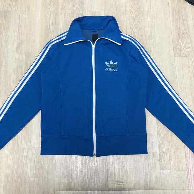 (95) 아디다스 adidas 유로파 TT 트랙탑 불꽃로고져지 블루 져지