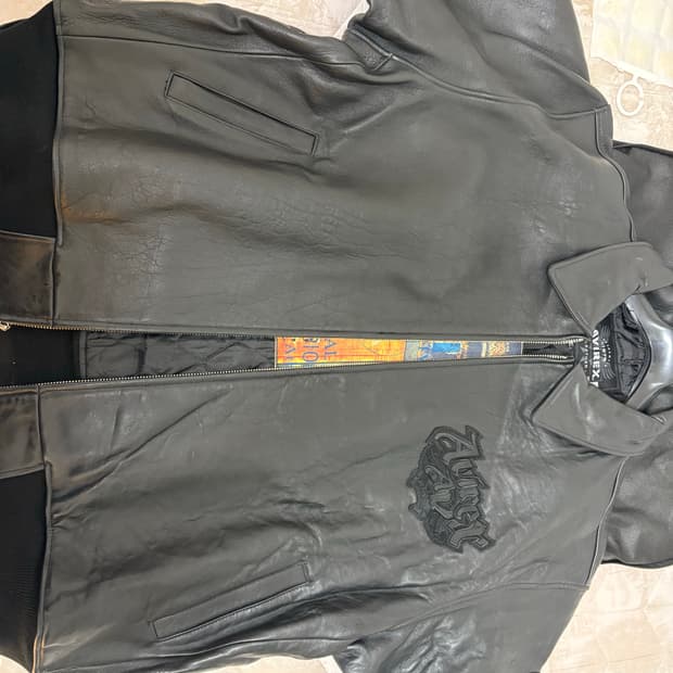 아비렉스 레더자켓