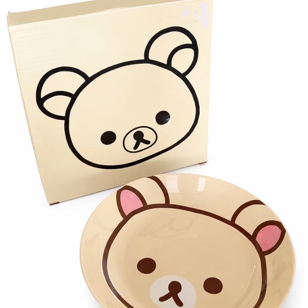 [고전] ✨ 코리락쿠마 얼굴 접시 (플레이트) 