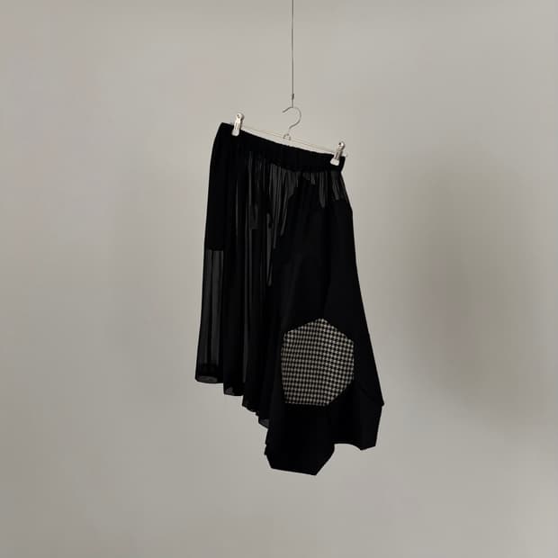 Soccer Panel Asymmetric Skirt