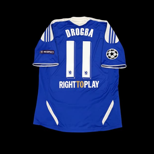 아디다스 첼시 11 12 홈 드록바 유니폼 챔스 결승 