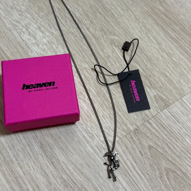 헤븐 바이 마크제이콥스 marc jacobs 목걸이 새거