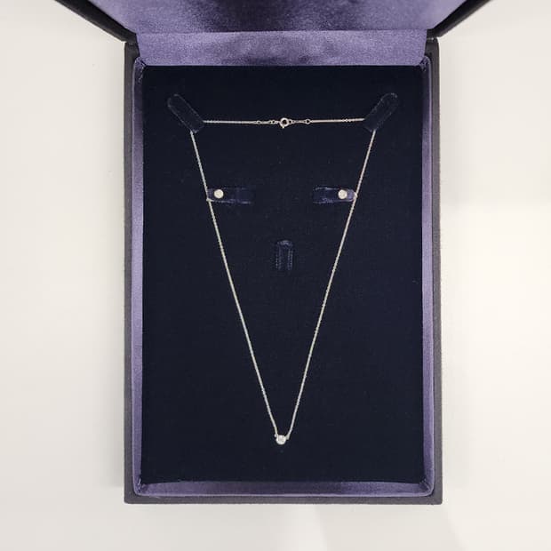 티파니 PT 엘사퍼레티 바이더야드 넥크리스 0.14ct/귀걸이0.16ct