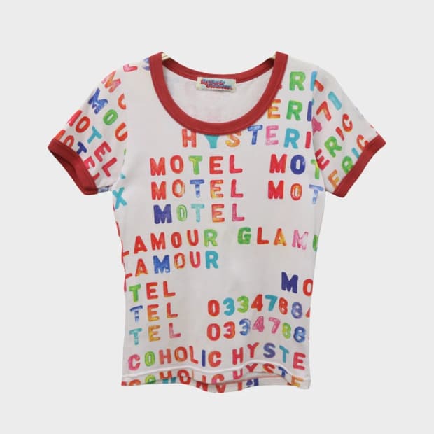 히스테릭글래머 반팔 티셔츠 66787