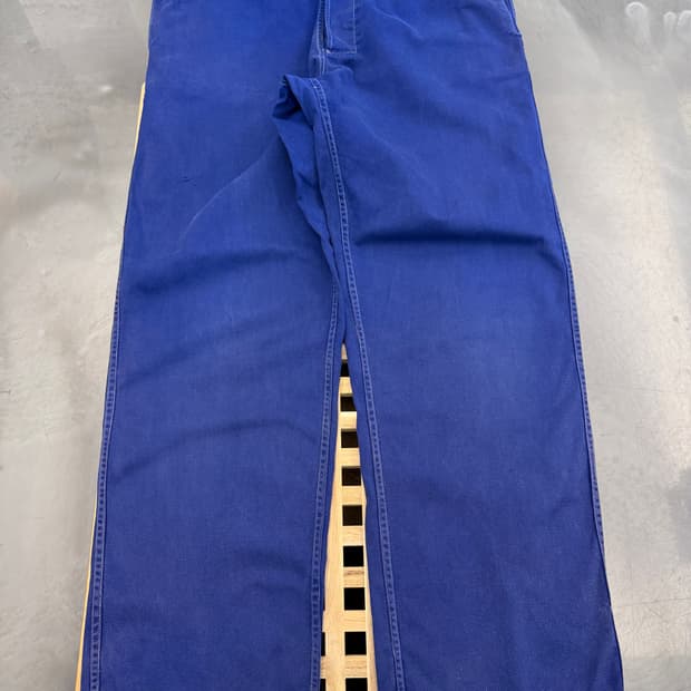 1970s FRIENDSHIP FADED NAVY 빈티지프렌치워크팬츠