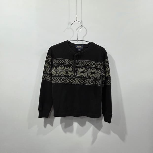 폴로랄프로렌 키즈 노르딕 패턴 롱슬리브 4/4T 