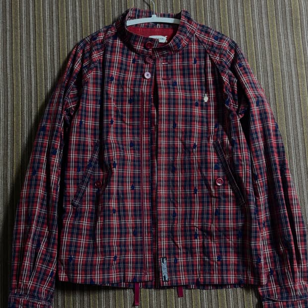 언더커버 퍽유 아노락 집업 셔츠