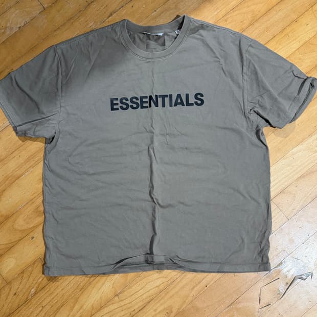 피어오브갓 에센셜 박시 반팔 XXL 