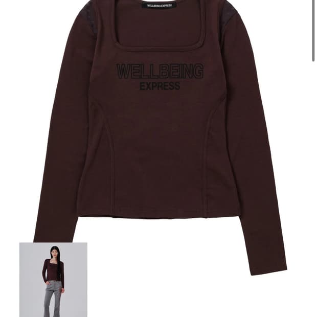 웰빙익스프레스 메쉬 포인트 탑 브라운 OS