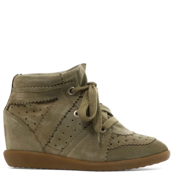Isabel Marant 바비 레이스업 웨지 스니커즈
