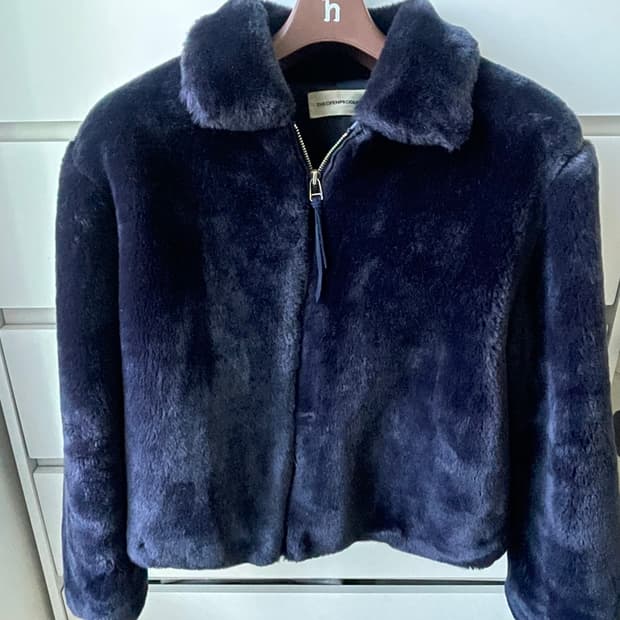 더오픈프로덕트 퍼 자켓