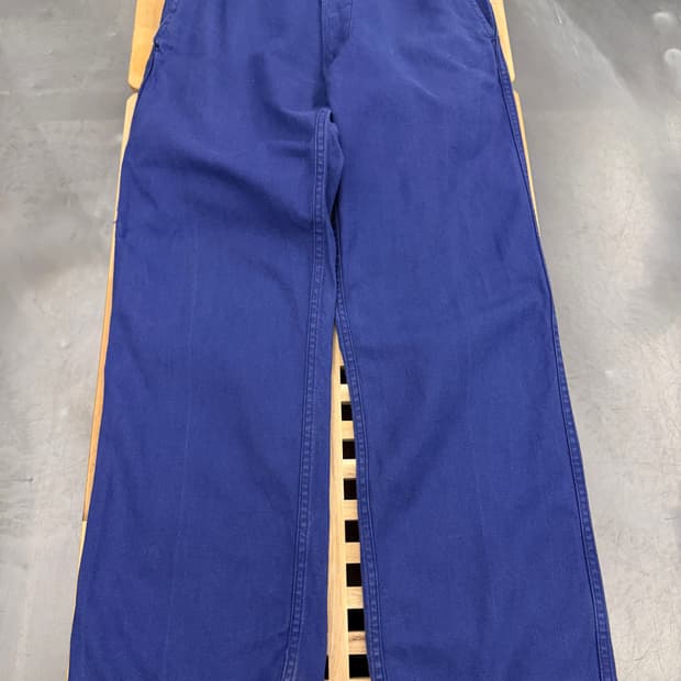 1990s FADED WASHED NAVY BLUE 프렌치워크팬츠