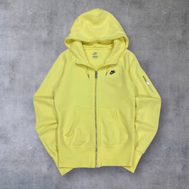 나이키 옐로우 후드집업
