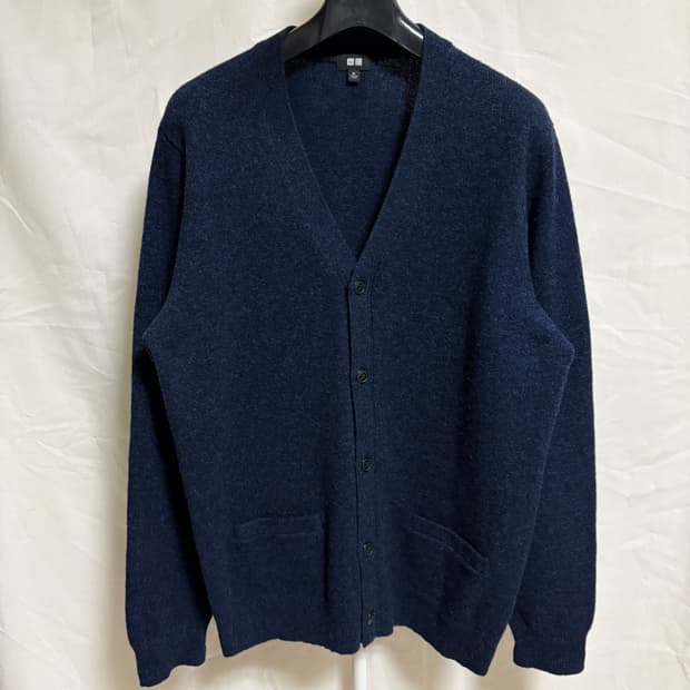 유니클로 램스울 가디건 / 네이비, XL