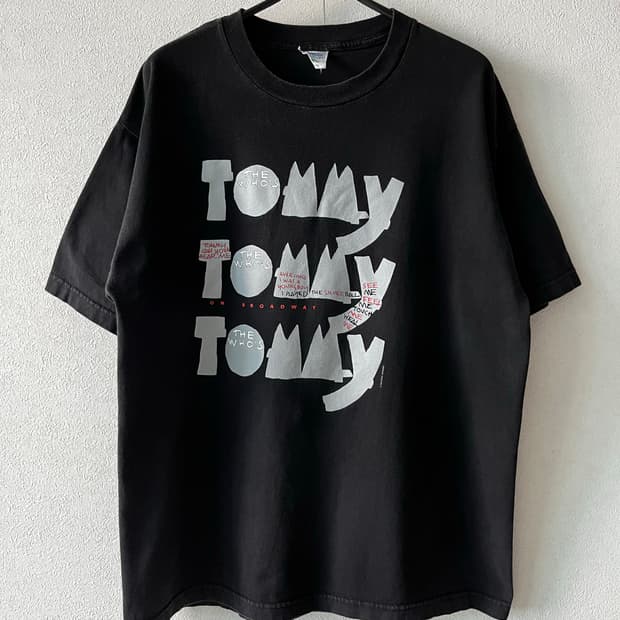90s the who tommy 30years 티셔츠 더후