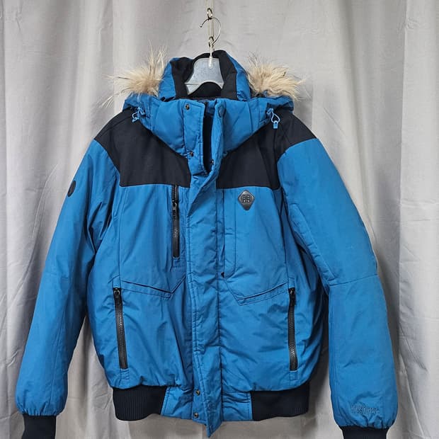 187.코오롱 스포츠 후드 패딩 점퍼 95