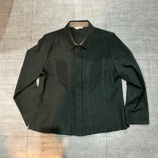 일본빈티지 Gragious 아메카지 트링클디테일 보헤미안자켓