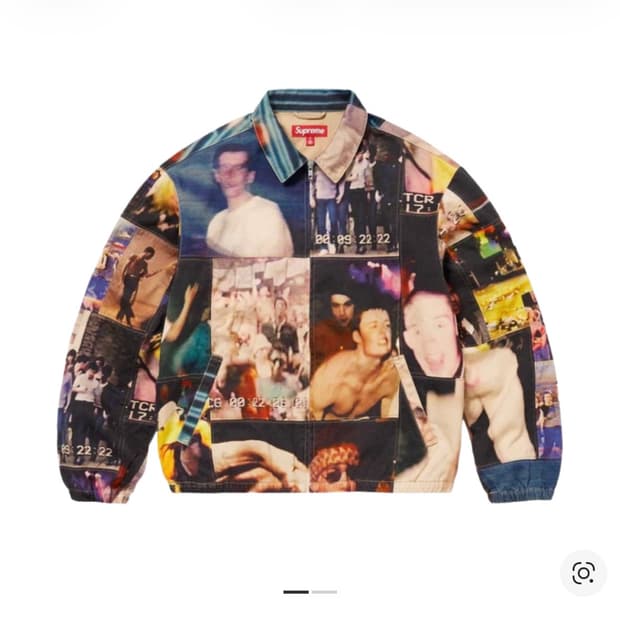 슈프림 마크 레키 하드코어 패치워크 해링턴 자켓 멀티컬러 - 23FW