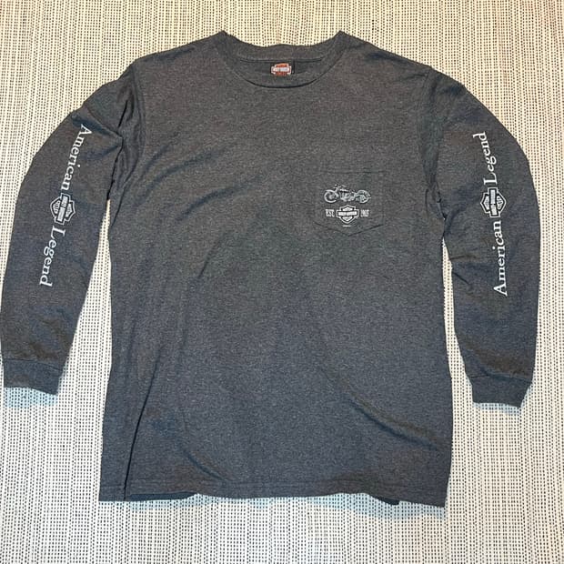 할리데이비슨 00s 롱슬리브 