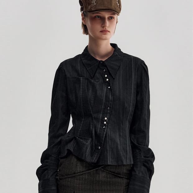 DOZI - Long Sleeve Button Up Shirt _