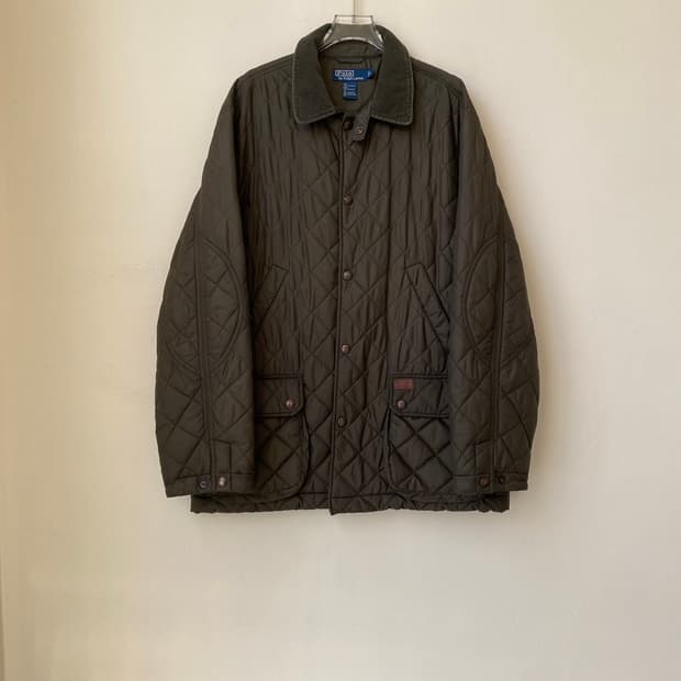 🌊Polo quilting Car Coat (L)