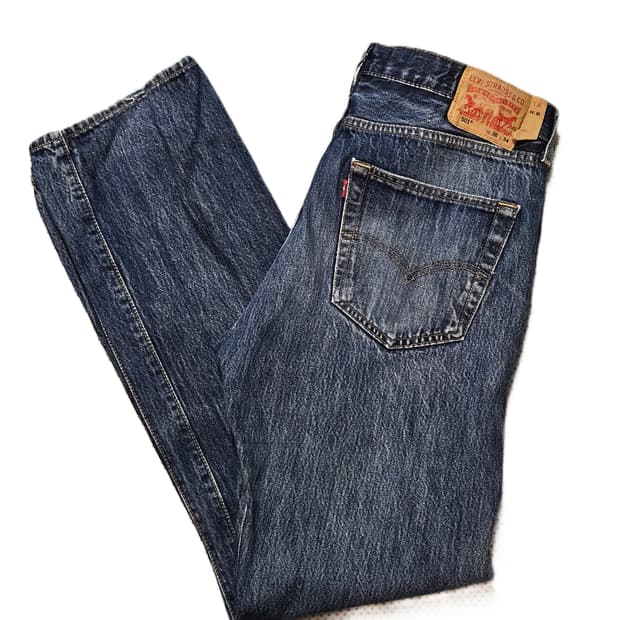 리바이스 501 빈티지 셀비지 데님 팬츠