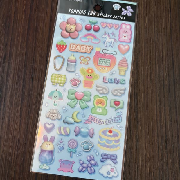 일본 토핑랩스티커