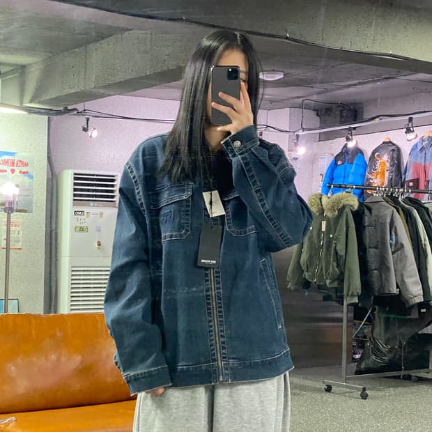 트루릴리전 멀티포켓 데님 자켓 b3386