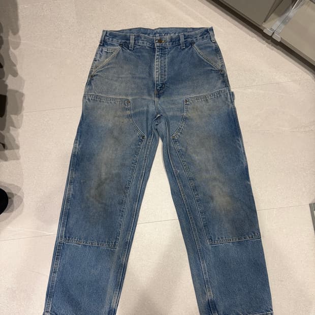 빈티지 칼하트 더블니 34/30