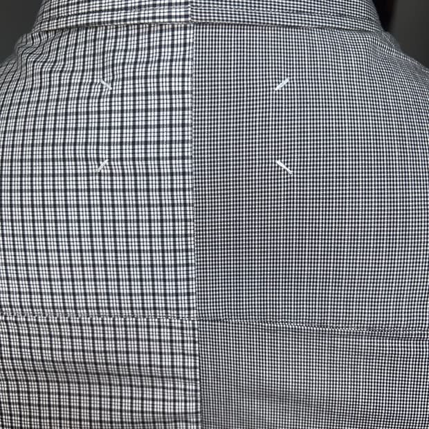 (급처) 마르지엘라 반반 셔츠집업