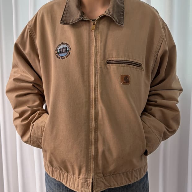 [2XL]칼하트 03s J97 새들 디트로이트 자켓