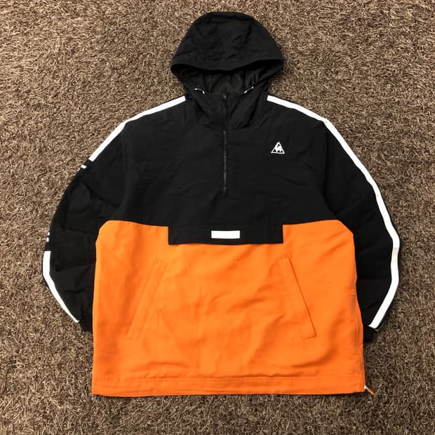 L 르꼬끄 아노락 후드 바람막이 자켓