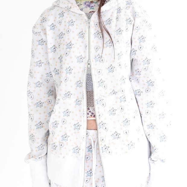 샵페어리 팝핑스타 후드집업