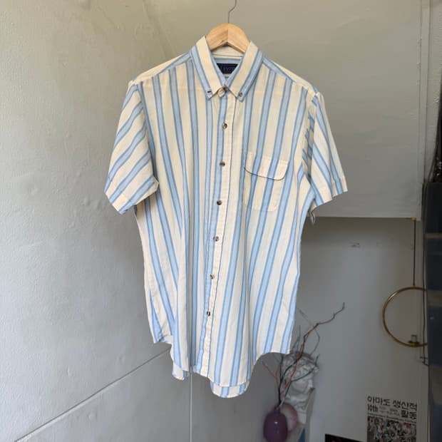 LEVI'S 코튼 스트라이프 셔츠
