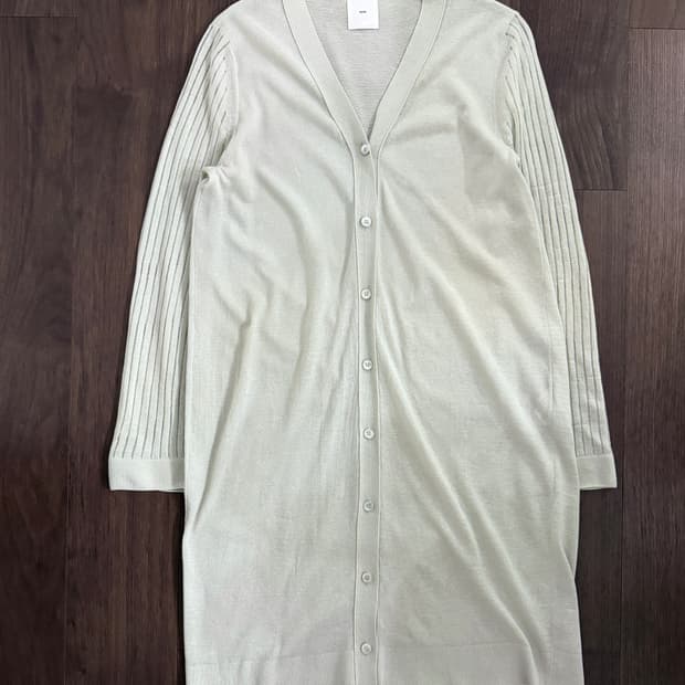 구호 롱 가디건