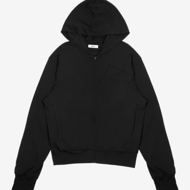 (1) asien 후드집업 블랙