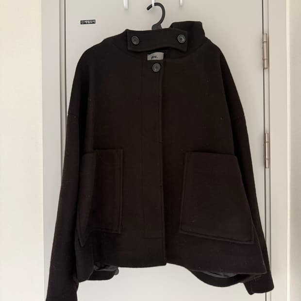 오버핏 후드코트