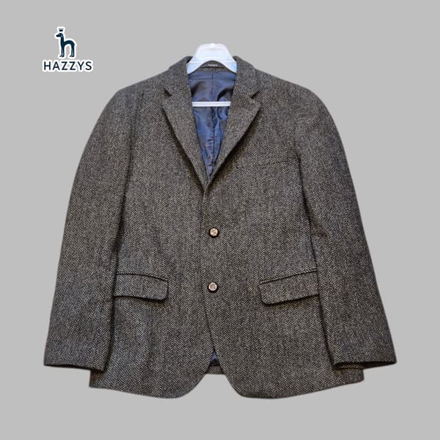 95 헤지스 헤링본 울 블레이져 