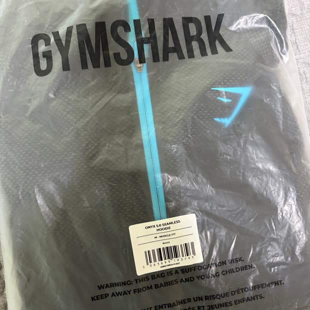 짐샤크 오닉스 블루 후드 M (새상품)