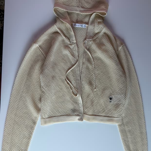 Dior 크리스찬 디올 메쉬 후드집업 여성