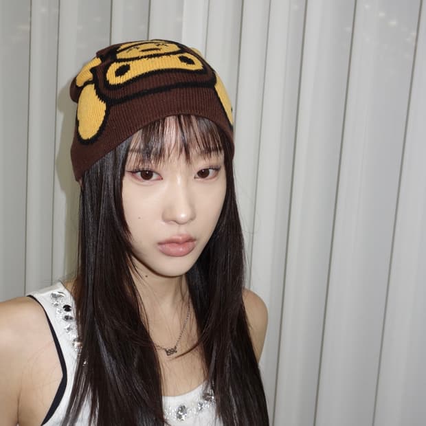 •2005 베이프X카우스 베이비마일로 비니