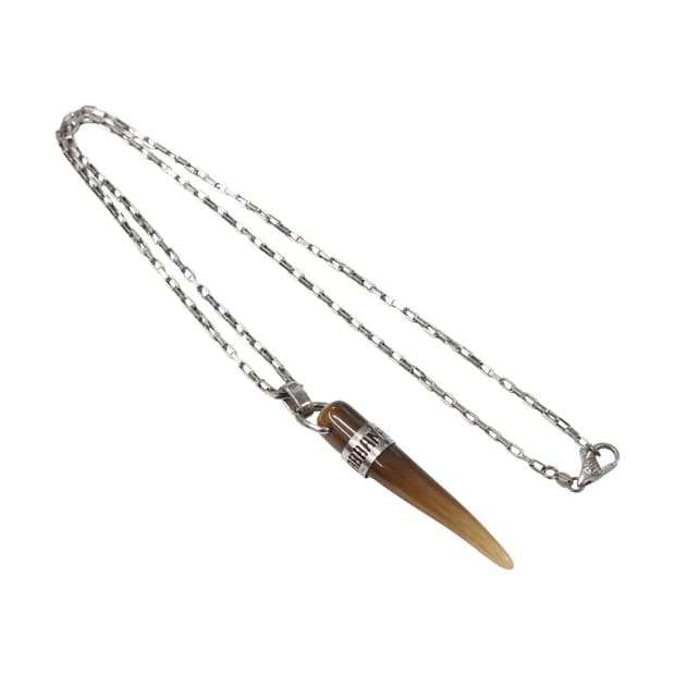 돌체앤가바나 상아 실버 목걸이