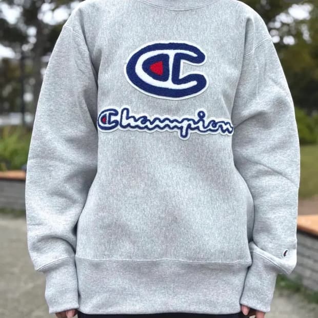 챔피온 맨투맨 그레이 L