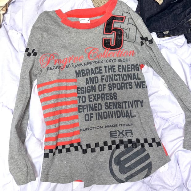 EXR y2k 롱슬리브 딱붙티