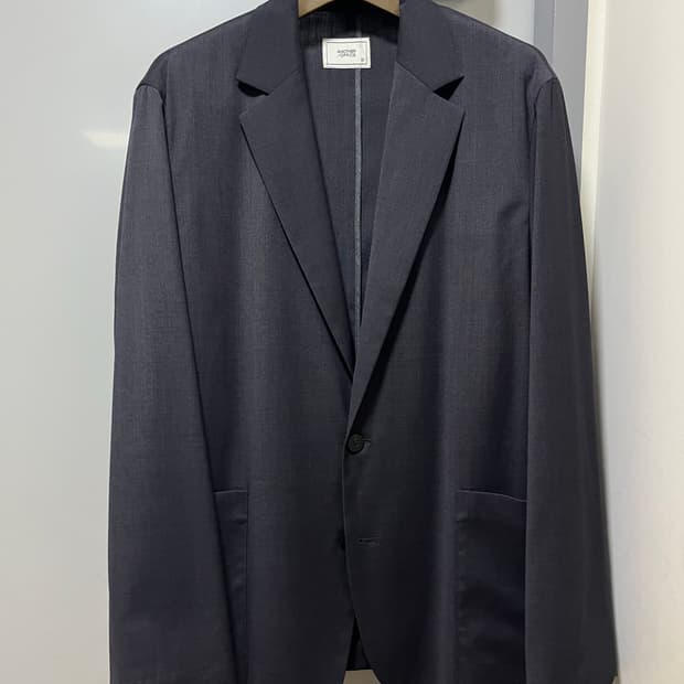 [01] 어나더오피스 하바나 싱글자켓 헤더 그레이