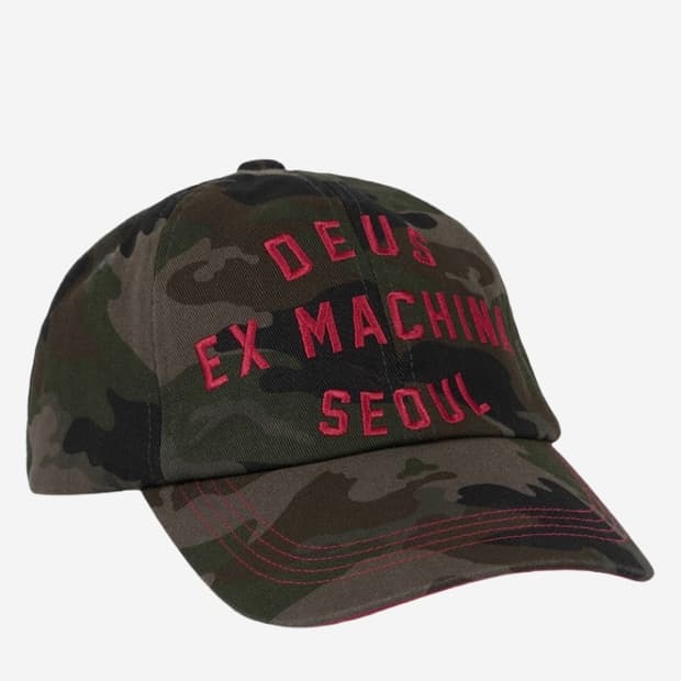 [새상품] 데우스엑스마키나 컬리지 어드레스 캡 카모