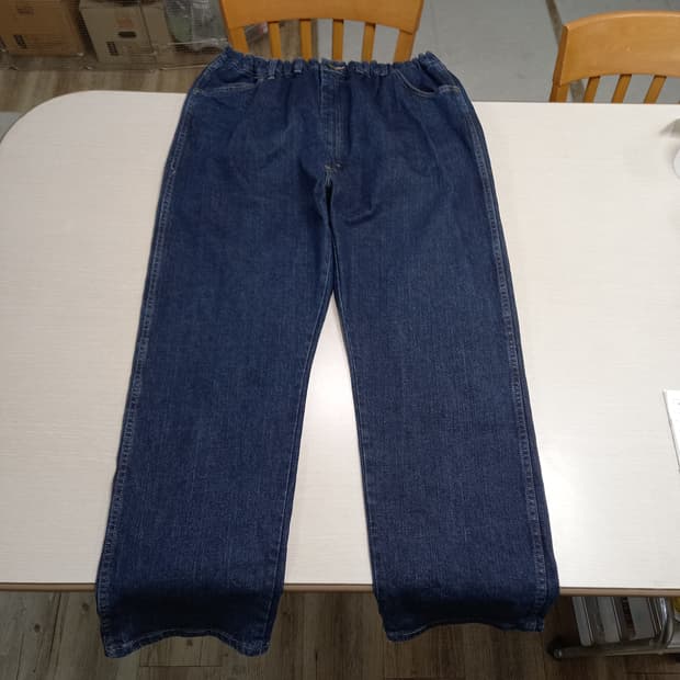 42- Wrangler Mexico 밴딩 스판 일자진 진청 42-02